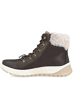 Low winter boots for women made of genuine leather with a membrane Forester 4101758 photo №3
