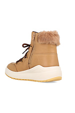 Низкие зимние ботинки женские из натуральной кожи на мембране Forester 4101760 фото №4