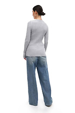 Gestrickter Damenpullover in Grau Sewel 4038762 Foto №4