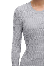 Gestrickter Damenpullover in Grau Sewel 4038762 Foto №5