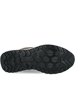 Высокие зимние ботинки из бордовой кожи на мембране Forester 4101763 фото №5