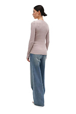 Gestrickter Damenpullover in Beige Sewel 4038764 Foto №3