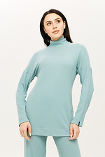 Green ribbed knitted pantsuit Garne 3039765 photo №4