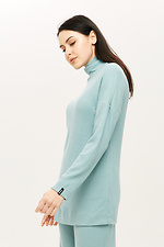 Green ribbed knitted pantsuit Garne 3039765 photo №5