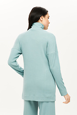 Green ribbed knitted pantsuit Garne 3039765 photo №6