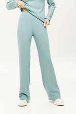 Green ribbed knitted pantsuit Garne 3039765 photo №8