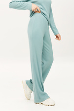 Green ribbed knitted pantsuit Garne 3039765 photo №9