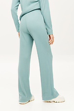Green ribbed knitted pantsuit Garne 3039765 photo №10