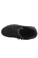 Женские замшевые ботинки зимние на массивной платформе Forester 4101768 фото №5