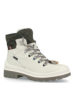 Zimowe buty w wojskowym stylu wykonane ze skóry naturalnej Forester 4101769 zdjęcie №1