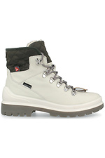 Winter boots in army style made of genuine leather Forester 4101769 photo №2