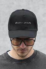 Trucker-Baseballkappe für Herren mit AntiSocial-Print in Schwarz Without 8049769 Foto №4