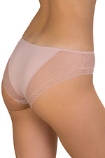 Mid-rise panties with lace trim Lama 4028772 photo №2