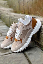 Spring women's sneakers made of genuine leather  8019775 photo №1