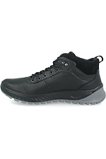 Черные низкие ботинки на осень из натуральной кожи Forester 4101778 фото №3