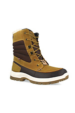 Insulated high boots in khaki Forester 4101779 photo №1