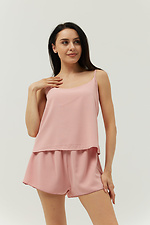 Light pink top with thin straps Garne 3034577 photo №1