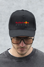 Men's Trucker Baseball Cap With RedBull Print Black Without 8049781 photo №4