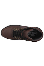 Утепленные низкие ботинки коричневого цвета Forester 4101783 фото №4