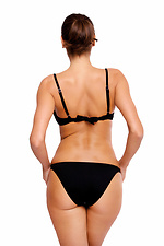Black one-piece swimsuit, wired bra and push-up Marko 4023785 photo №3