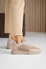 Women's suede sneakers spring-autumn  8019792 photo №2
