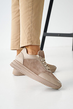 Women's suede sneakers spring-autumn  8019792 photo №9