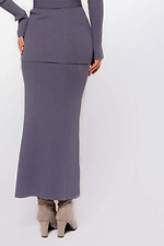Knitted women's midi skirt  4038795 photo №2