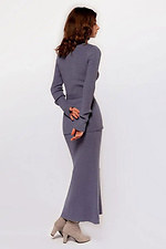 Knitted women's midi skirt  4038795 photo №4