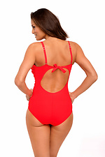 Roter Badeanzug mit Push-up und abnehmbarem Schultergurt Marko 4023797 Foto №3