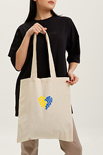 Cotton shopper bag with patriotic print  4007798 photo №3