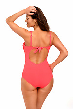 Coral piece swimsuit with push-up and detachable shoulder strap Marko 4023798 photo №3