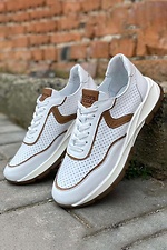 Women's leather summer sneakers  8019801 photo №1