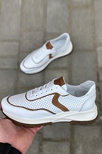 Women's leather summer sneakers  8019801 photo №2