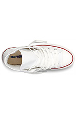 Високі білі кеди Converse унісекс Converse 4101802 фото №6