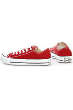 Red Converse Unisex Sneakers Converse 4101803 photo №4