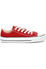 Red Converse Unisex Sneakers Converse 4101803 photo №7