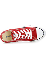 Red Converse Unisex Sneakers Converse 4101803 photo №8
