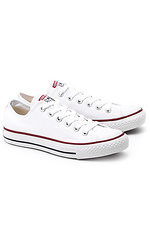 Unisex Converse white sneakers Converse 4101811 photo №2