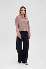 Women's knitted cardigan in marsala color  4038812 photo №3