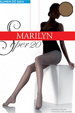 Angenehme schwerelose Strumpfhose 20 den mit stützenden Shorts Marilyn 3009813 Foto №2