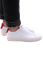 White summer sneakers for men Le Coq Sportif 4101813 photo №7