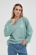 Wollstrickpullover für Damen in hellgrün Sewel 4038815 Foto №1