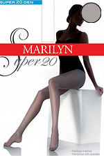Pleasant weightless tights 20 den with supportive shorts Marilyn 3009816 photo №2