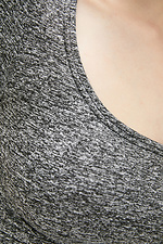 Gray knitted sports short top Garne 3036821 photo №3