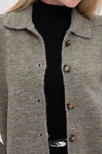 Women's knitted cardigan in green color  4038826 photo №4