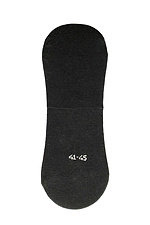 Cotton low footprints in black  8042827 photo №3