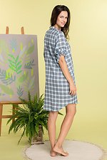 Thin knitted tunic-shirt for sleeping and at home in a cage Key 4028829 photo №3