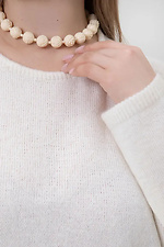 Damen Strickpullover aus Wolle in weiß Sewel 4038831 Foto №6