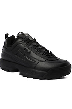 Чорні масивні кросівки Fila для чоловіків FILA 4101833 фото №1