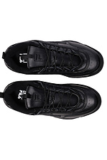 Чорні масивні кросівки Fila для чоловіків FILA 4101833 фото №6